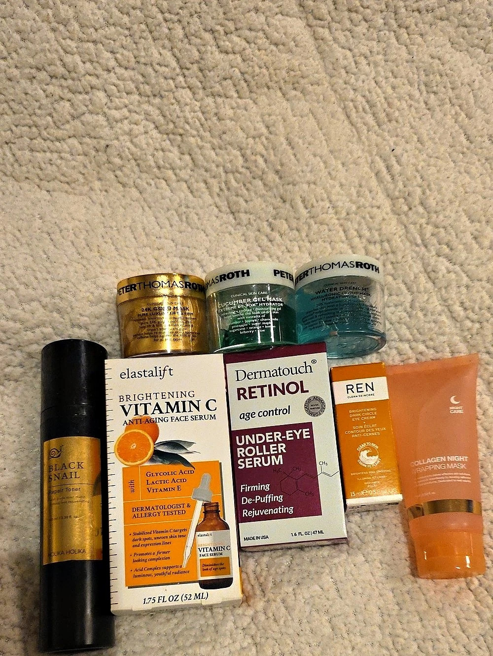 Holika Prime Youth Black Snail Repair Toner Skincare Set